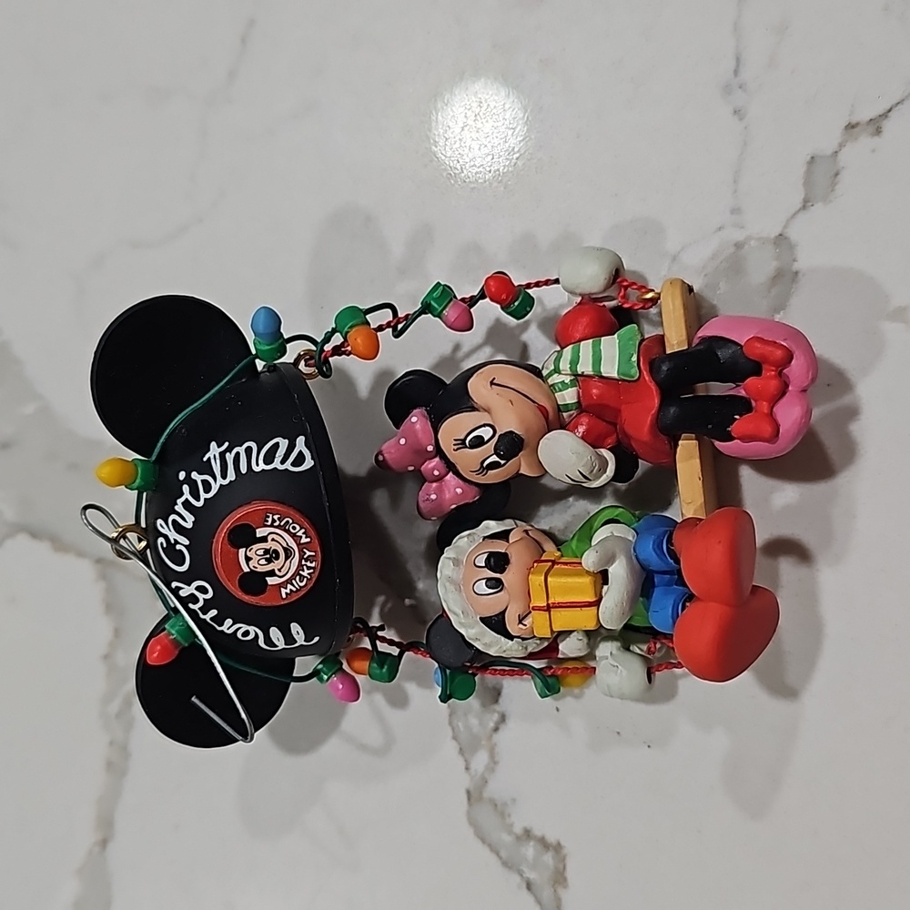 Mickey  & Minnie Merry Christmas Ornament